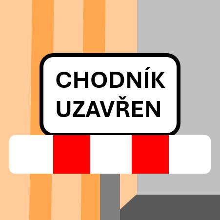 Chodník uzavřen Cover Art